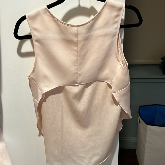 Rag & Bone pink sleeveless silk blouse - Picture 5 of 5